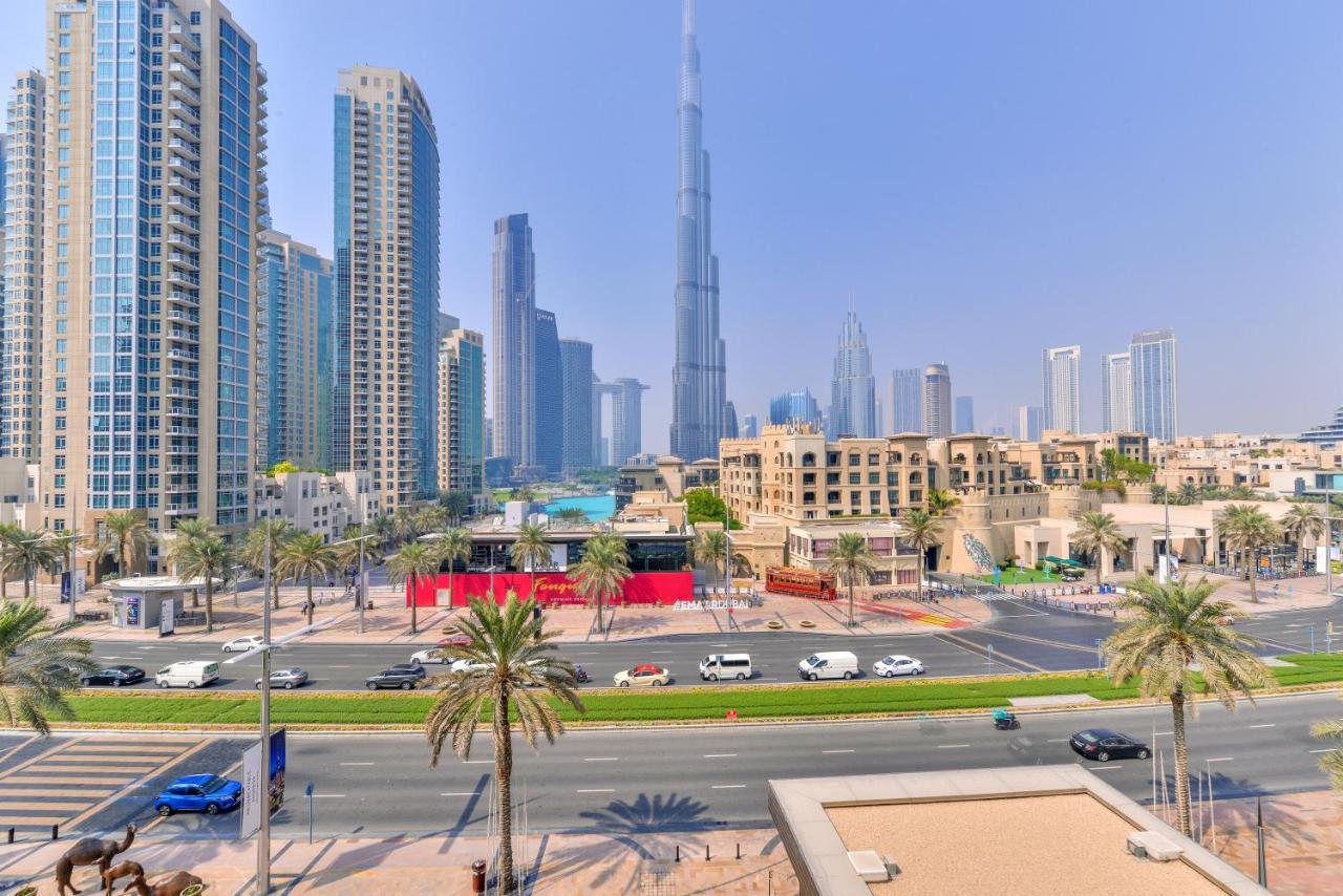 Ultra Luxury Downtown - Full Burj Khalifa View - 5 Min Walk To Dubai Mall! المظهر الخارجي الصورة