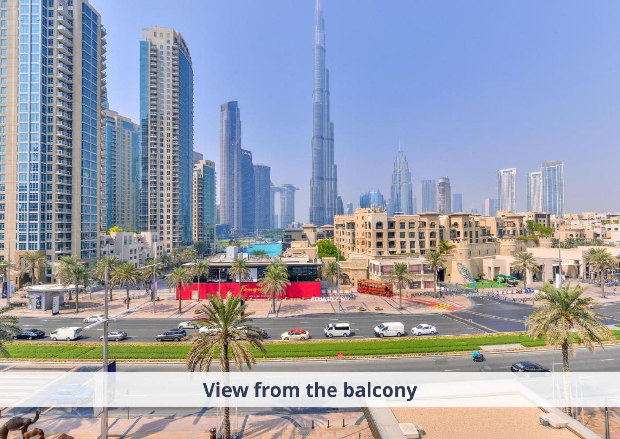 Ultra Luxury Downtown - Full Burj Khalifa View - 5 Min Walk To Dubai Mall! المظهر الخارجي الصورة
