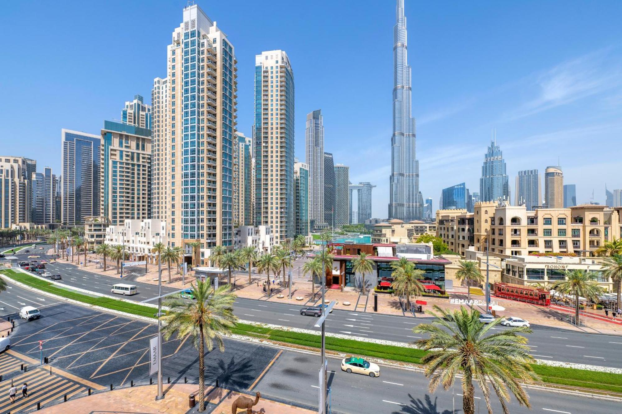 Ultra Luxury Downtown - Full Burj Khalifa View - 5 Min Walk To Dubai Mall! المظهر الخارجي الصورة
